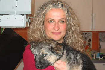 Staff con cucciolo